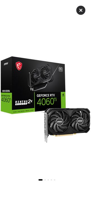 Rtx 4060 ti 8gb msi