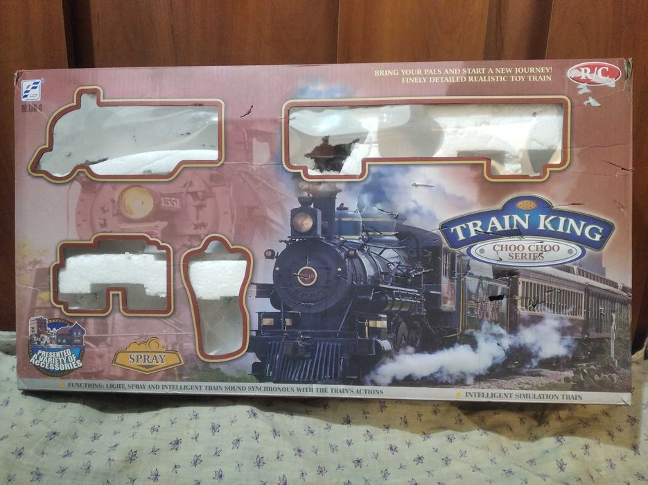 Запчасти от игрушки железная дорога, Train King.