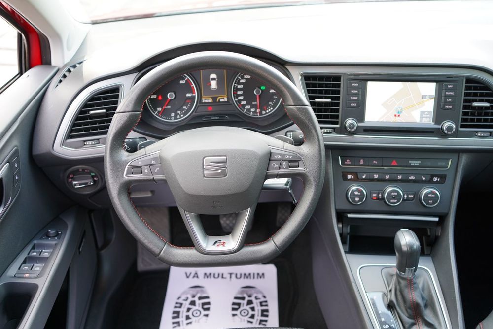 Seat Leon FR 2.0 TDI 150cp | DSG-2 | LED Matrix | KM Reali | Garanție 1-3 Ani | In Rate 1076lei