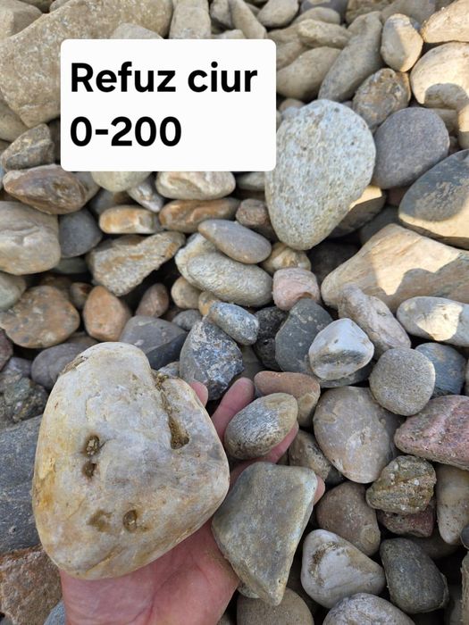 Aduc nisip blast piatra concasata