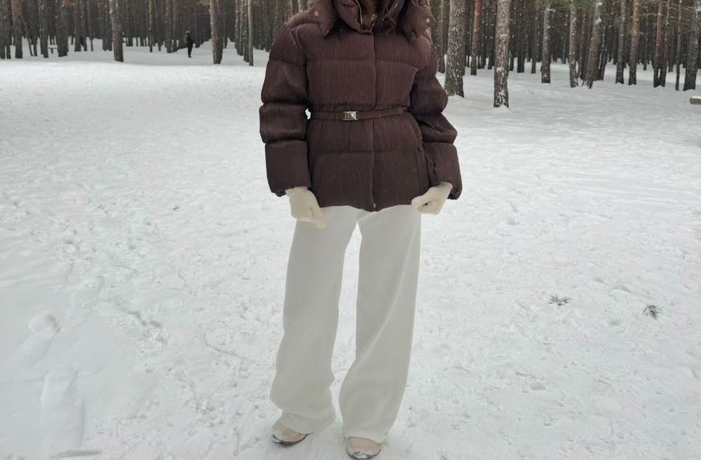 Куртка зима  наполнитель пух