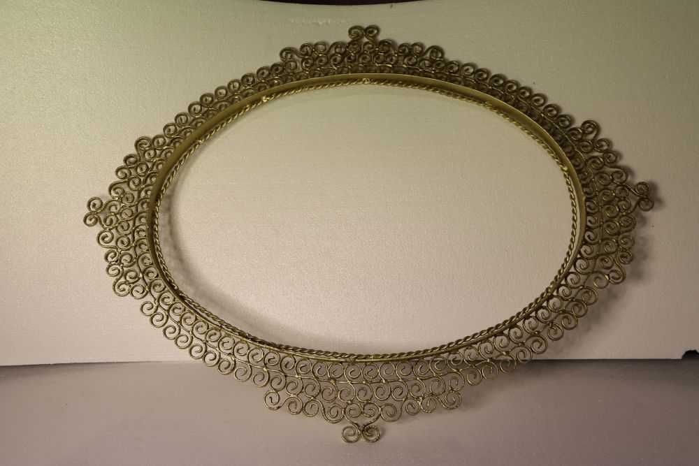 Rama tablou/ oglinda metal aurie