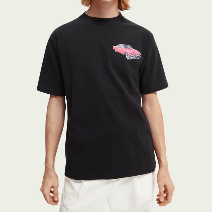 Scotch & soda уникална мъжка тениска кадилак M L