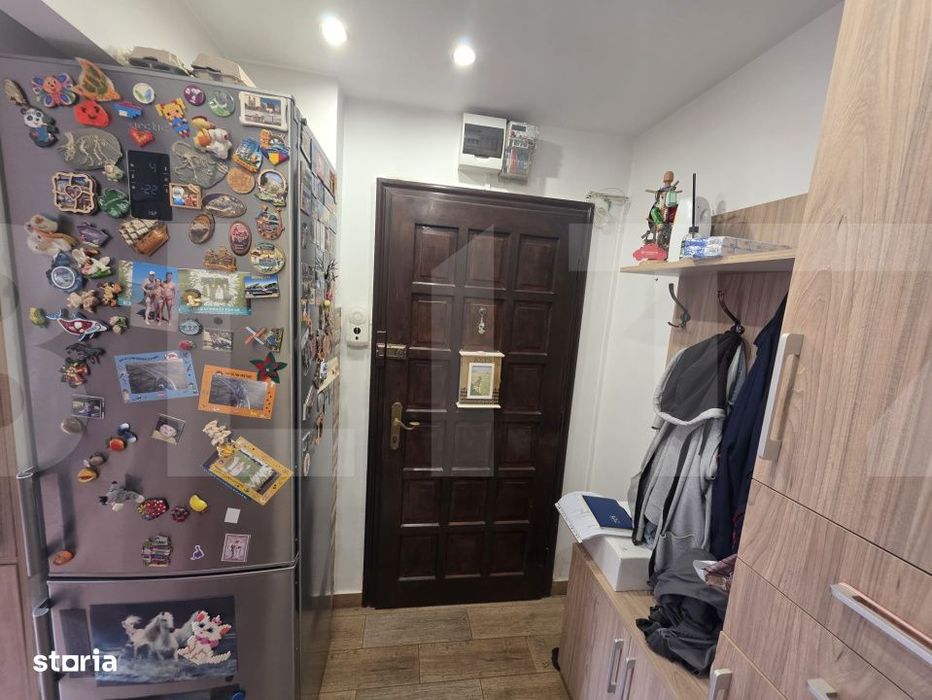 Apartament luminos cu 2 camere, etaj intermediar