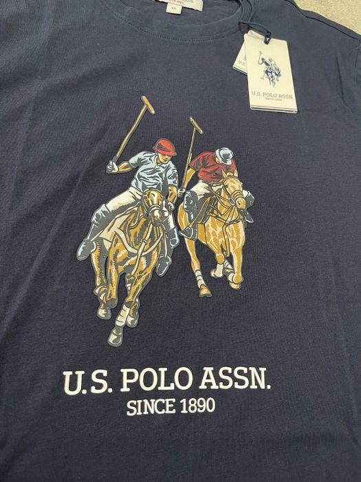 Tricou barbati U S Polo Assn bleumarin XL