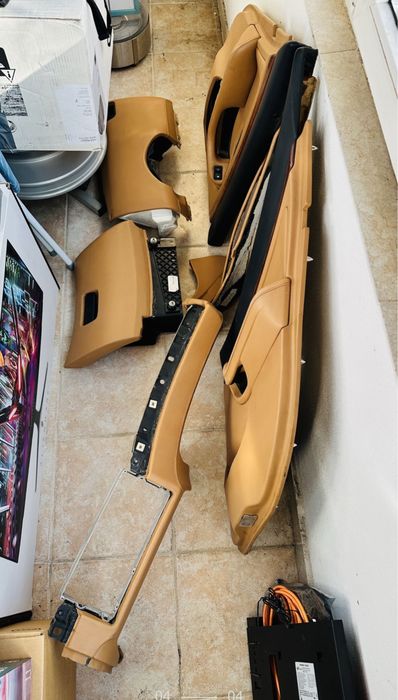 Vand interior M5 E39 Piele Caramel (partial)