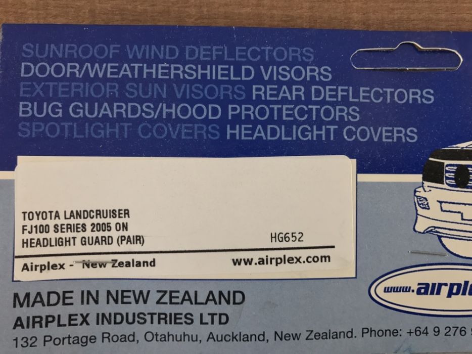 Ленд Круизер 100 и 105 Защита фар