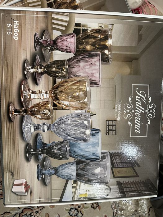 Бокалы этажерки конфетница