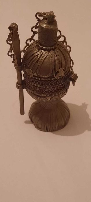 Възрожденско шишенце, сребро, сачан