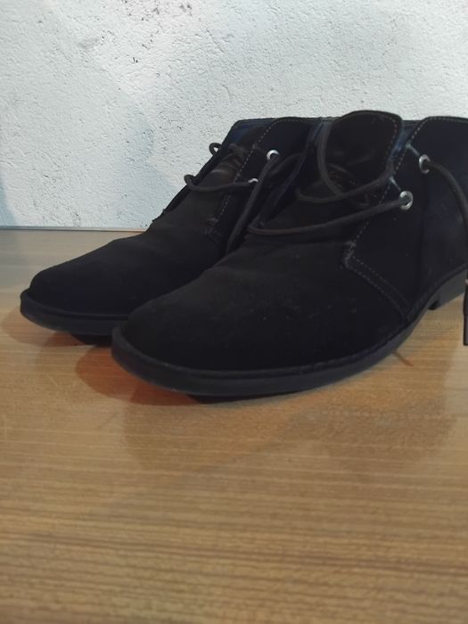 42 номер Мъжки Боти Guess и Daniele Guardo естествена велур и кожа