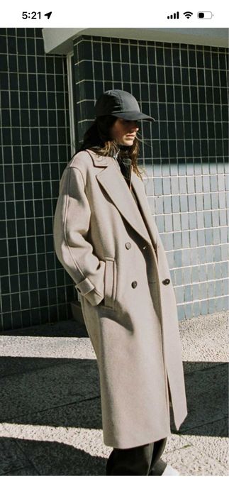 Удлинённые пальто Zara