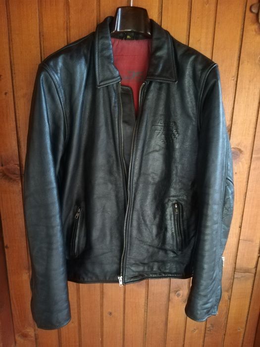 Geaca piele bărbati Louis 75 Motto mărimea xl