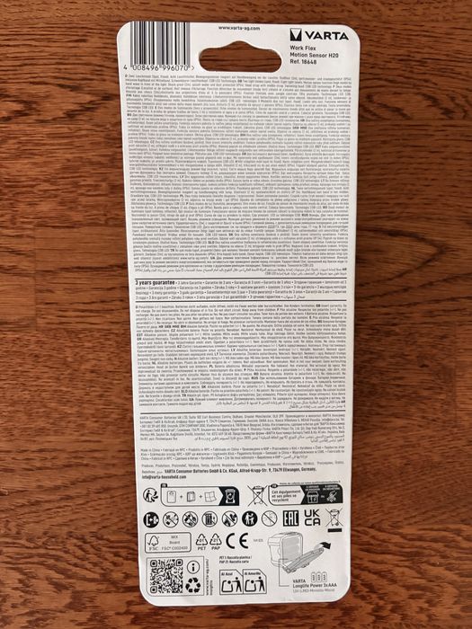 Frontala VARTA - Led