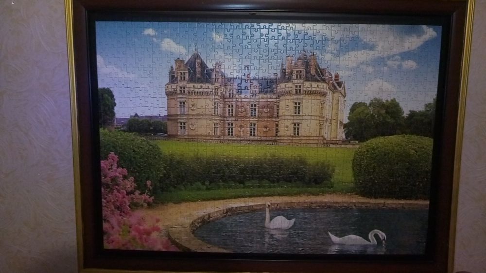 Картина из пазлов.