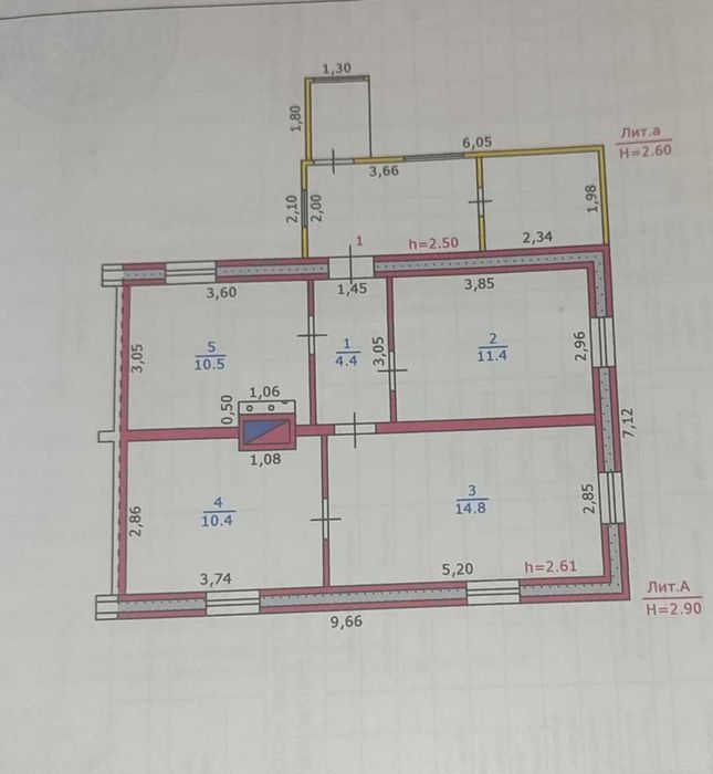 Продается дом 3х комнатный
