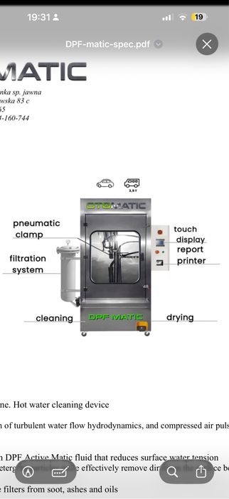 Vand aparat curatat filtru particule Otomatic