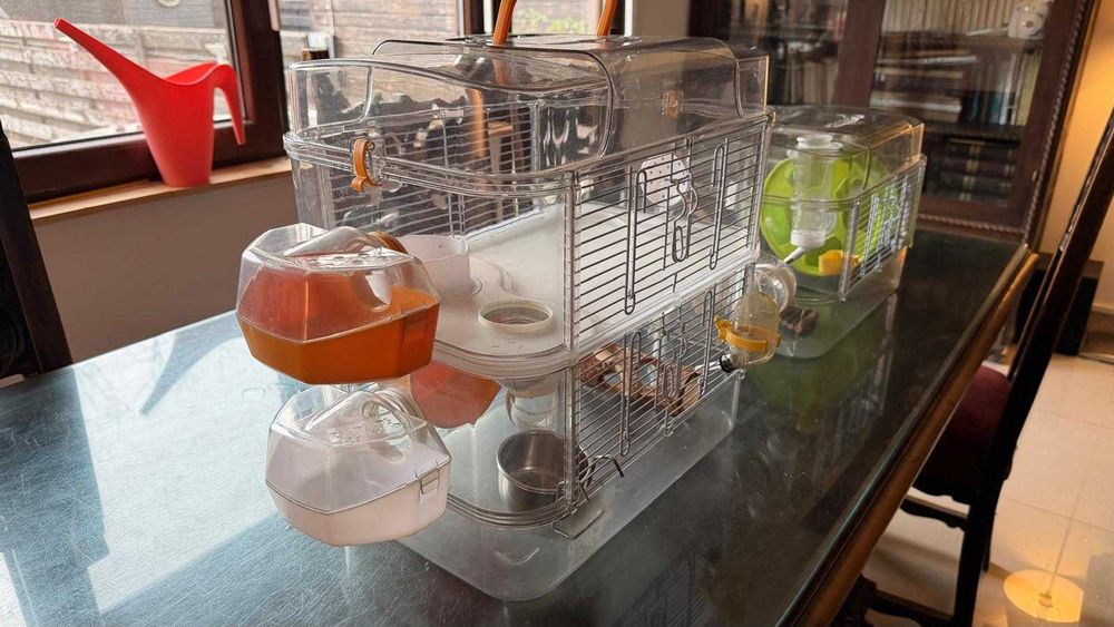 Ansamblu cuști hamster ZOLUX Rody 3 + accesorii + cadouri