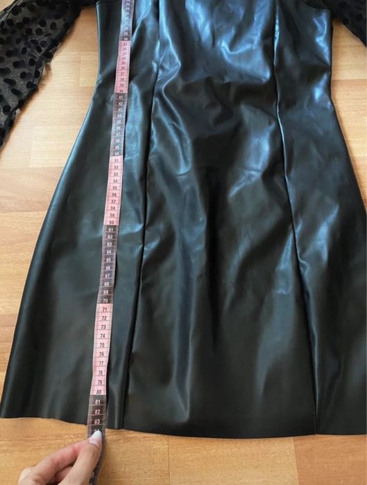 Rochie de piele mulata