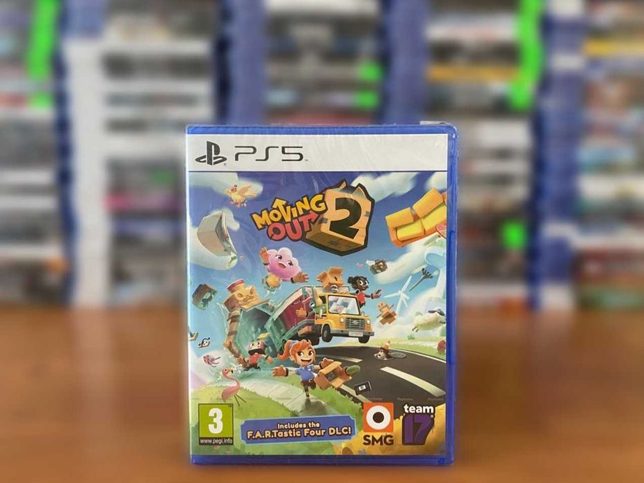 Новый Moving Out 2 PS5/ Детские Пс5 На Двоих-Четверых/ Много Игр