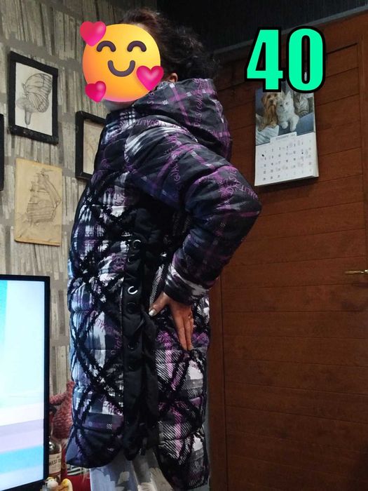 Чисто ново дамско яке Desigual леко и много топло L - XL