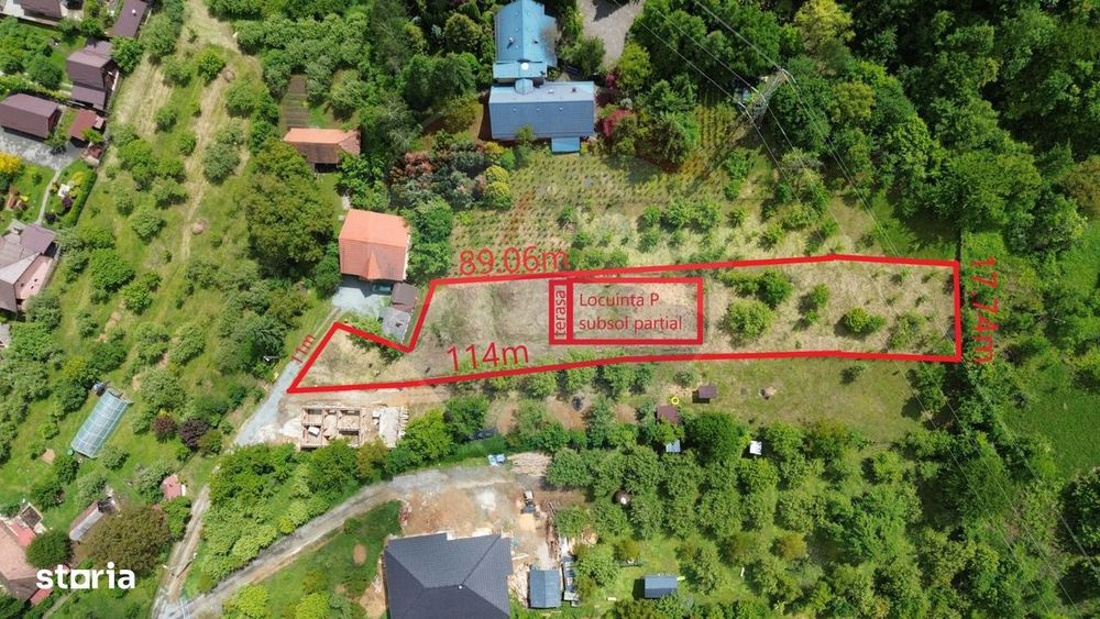 Valea Borcutului,Teren intravilan de vanzare, intre case