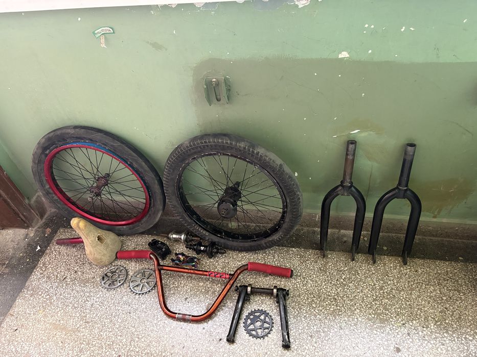 Bmx части eclat ,fly bikes ,able ,cult ,salt,trebol,shadow