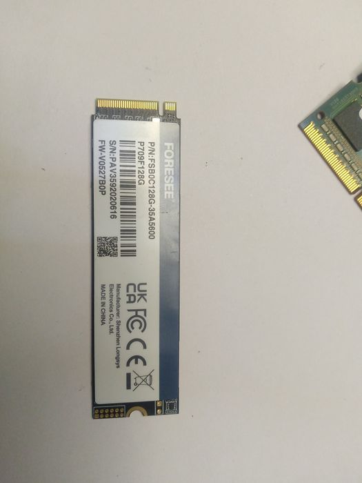 SSD m2  128 gb sotiladi