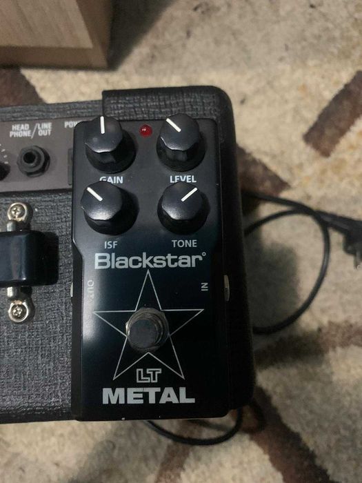 Set Chitara Jackson Dinky JS32 DKA cu un Vox Pathfinder 10 si pedala