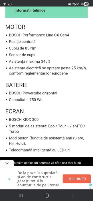 Ebike bicicleta electrica