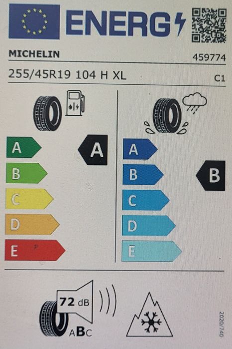 2 anvelope 255 45 19 michelin crossclimate2 2024 6mm