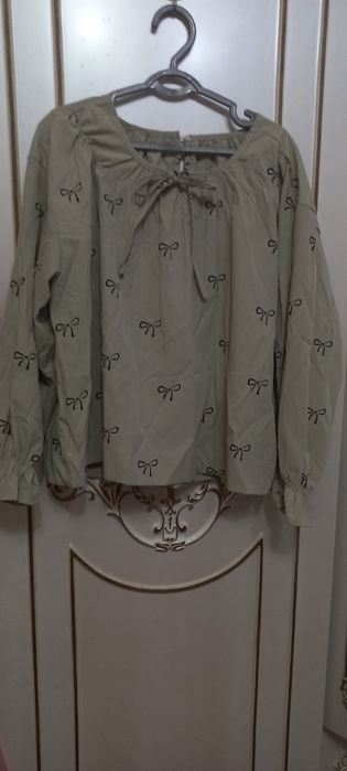 Новая турецкая рубашка блузка хлопок