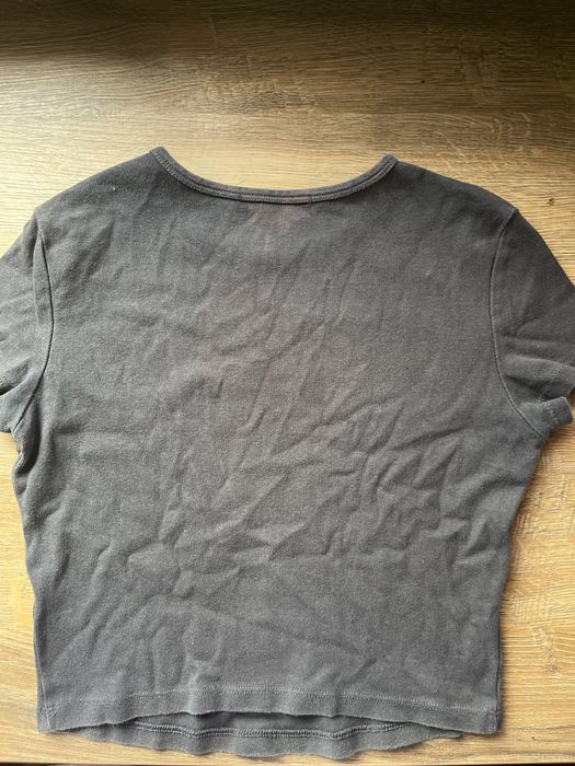 тениска с принт на дракон