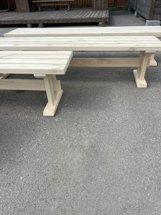 Лавочки из сосны