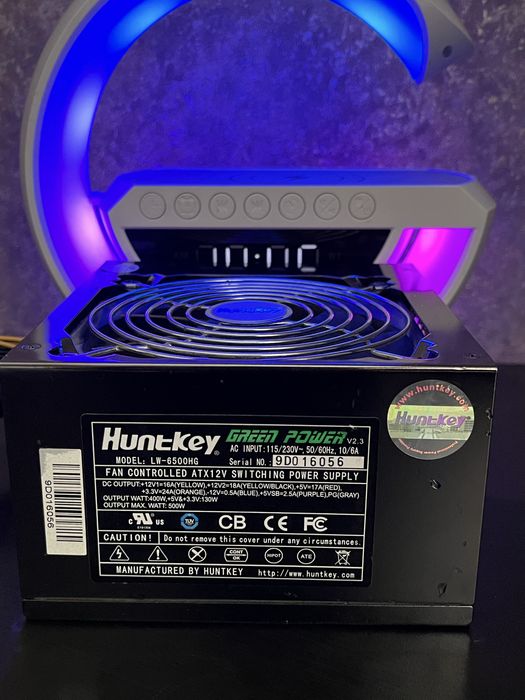 Блок питания Huntkey Green Power 500W (б/у)