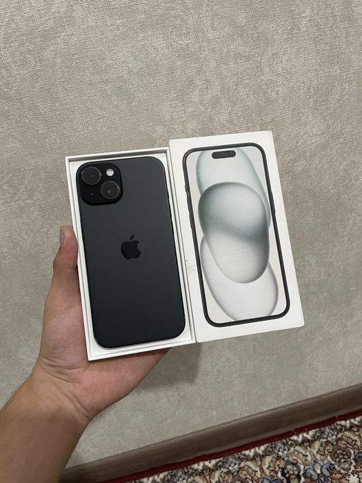iPhone 15 128GB Black korobka document