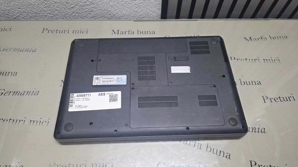 Laptop Intel Inside - HP ProBook G62 - functional - instalat