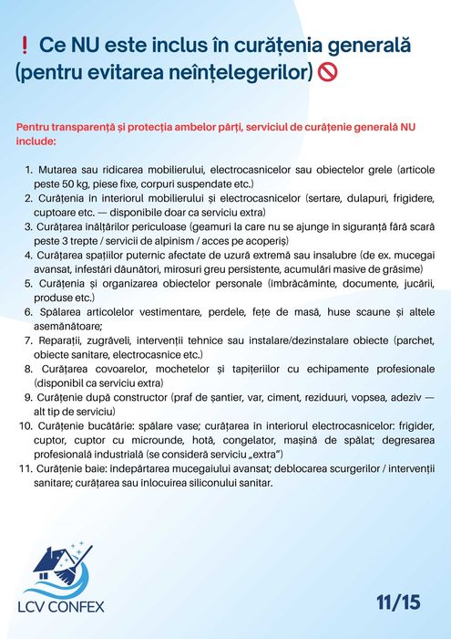 Servicii de Curatenie – Case, Apartamente, Birouri, După Constructor