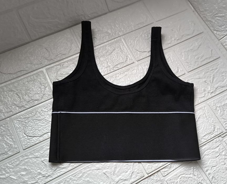 Черен наличен топ Alexander Wang S