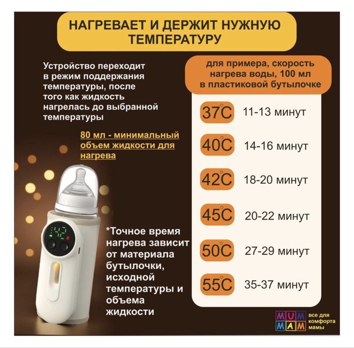 Подогреватель для бутылочки