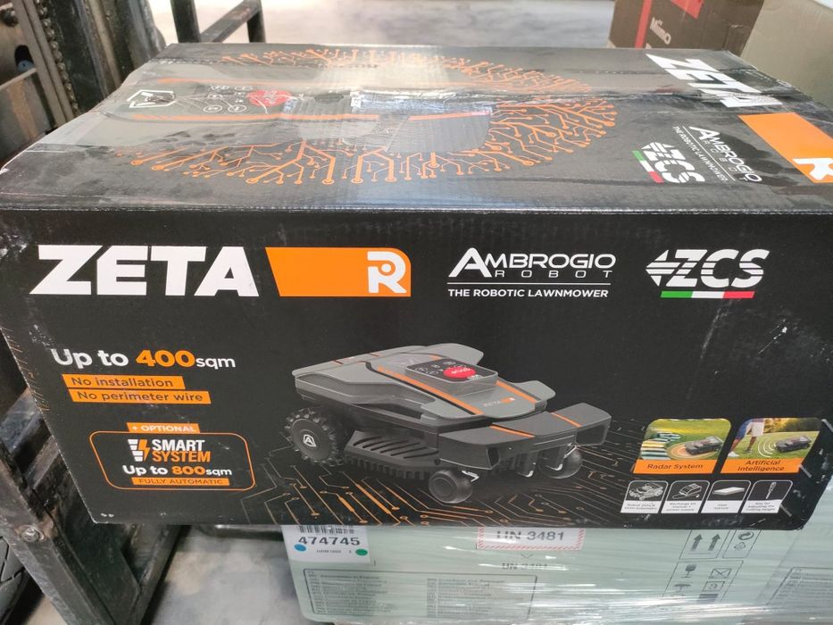 Robot de gazon Ambrogio Zeta R -nou sigilat