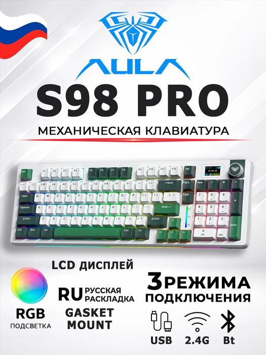 AULA   Клавиатура механическая игровая,