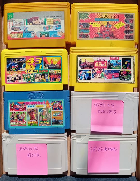 Casete joc vechi Terminator Famicom Sega Nintendo