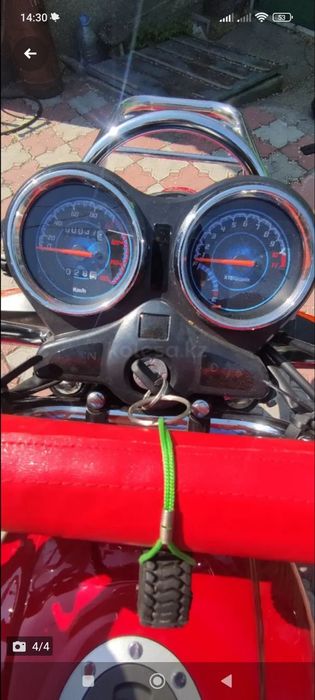 Продам мотоцикл 250 кубов пробег 480 км