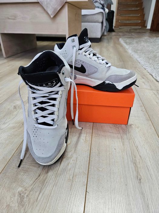 Ghete Nike Air Flight Lite Mid Nas FJ2949001 Barbati Gri 40