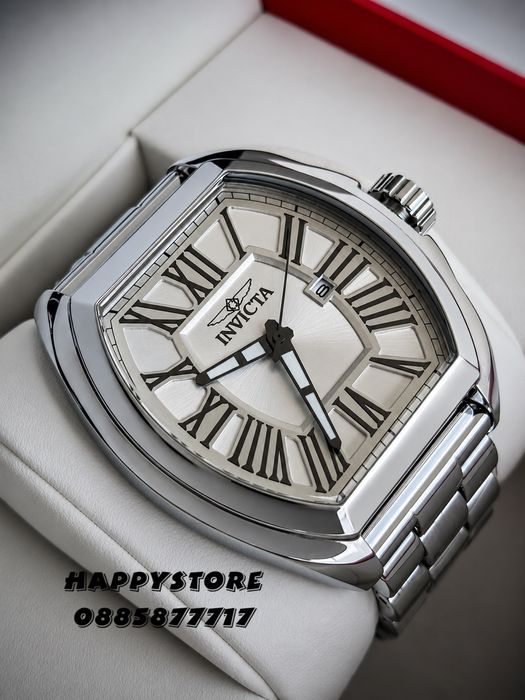 INVICTA Shadow Silver 48 mm, Инвикта нов мъжки часовник
