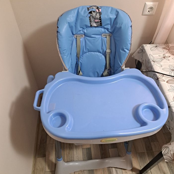 Стол за хранене, син