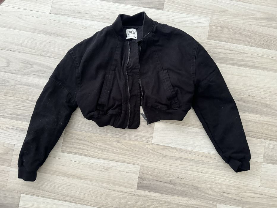 ZARA дънково бомбър яке