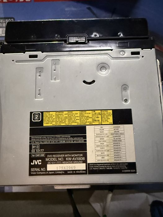 Продам магнитолу JVC