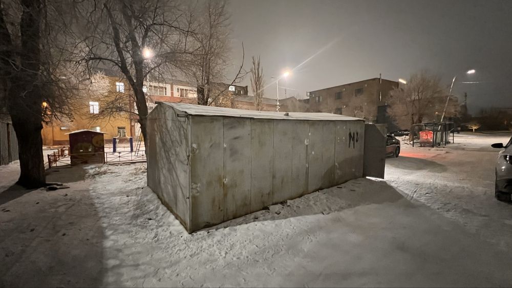 Металлический утепленный гараж