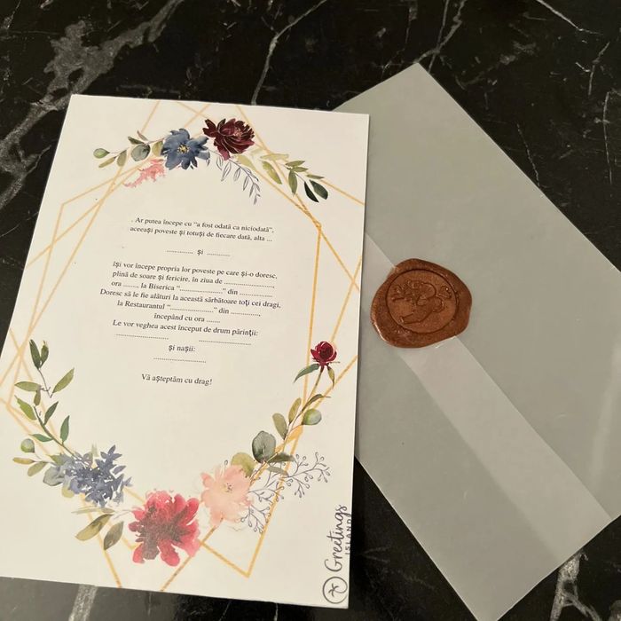 Invitatii pentru evenimente.